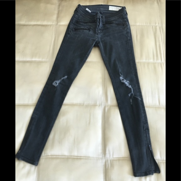 ⬇️🌟Absolutely gorgeous Rag & Bone Zipper Skinny - Picture 7 of 8